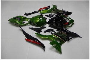 Carene stradali in abs verniciate compatibili con Kawasaki EX Ninja 400 2018 - 2022 - MXPCAV14290