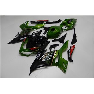 Carene stradali in abs verniciate compatibili con Kawasaki EX Ninja 400 2018 - 2022 - MXPCAV14290