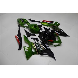 Carene stradali in abs verniciate compatibili con Kawasaki EX Ninja 400 2018 - 2022 - MXPCAV14290