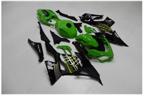 Lackierte Straße Verkleidung auf ABS kompatibel mit Kawasaki EX Ninja 400 2018 - 2022 - MXPCAV14292 2