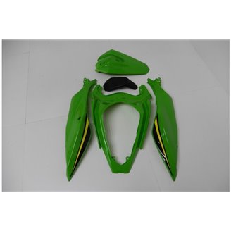 Carene stradali in abs verniciate compatibili con Kawasaki EX Ninja 400 2018 - 2022 - MXPCAV14292