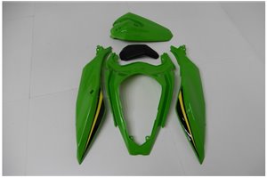 Carene stradali in abs verniciate compatibili con Kawasaki EX Ninja 400 2018 - 2022 - MXPCAV14292