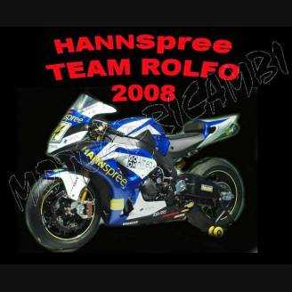 Lackierte Straße Verkleidung auf ABS kompatibel mit Honda CBR 600 RR 2007 - 2008 - MXPCAV2138