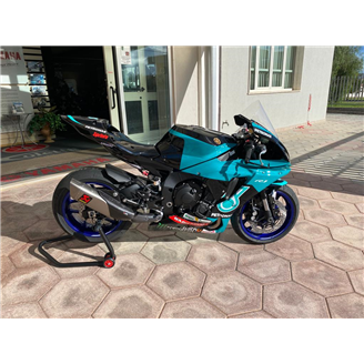 Lackierte Rennverkleidung Yamaha R1 2020 - 2022 + Schrauben, Schnellverschlüsse - MXPCRV14250