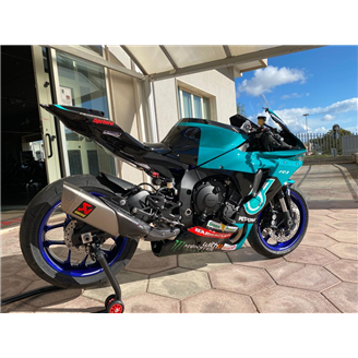 Carenage Racing Peint Yamaha R1 2020 - 2022 + crochets rapides - MXPCRV14250