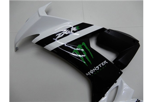 Lackierte Straße Verkleidung auf ABS kompatibel mit Kawasaki ZX10R 2008 - 2009 - MXPCAV14311