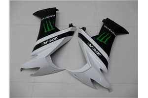 Painted street fairings in abs compatible with Kawasaki ZX10R 2008 - 2009 - MXPCAV14311