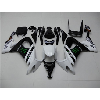 Carenados en abs pintados para la calle compatible para Kawasaki ZX10R 2008 - 2009 - MXPCAV14311