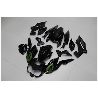Carene stradali in abs verniciate compatibili con Kawasaki EX Ninja 400 2018 - 2022 - MXPCAV14292