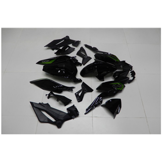 Lackierte Straße Verkleidung auf ABS kompatibel mit Kawasaki EX Ninja 400 2018 - 2022 - MXPCAV14292
