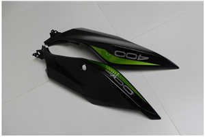Painted street fairings in abs compatible with Kawasaki EX Ninja 400 2018 - 2022 - MXPCAV14292