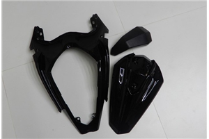 Painted street fairings in abs compatible with Kawasaki EX Ninja 400 2018 - 2022 - MXPCAV14292