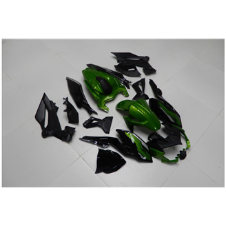 Carene stradali in abs verniciate compatibili con Kawasaki EX Ninja 400 2018 - 2022 - MXPCAV14334