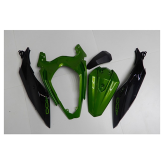 Carene stradali in abs verniciate compatibili con Kawasaki EX Ninja 400 2018 - 2022 - MXPCAV14334