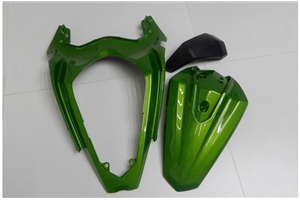 Carene stradali in abs verniciate compatibili con Kawasaki EX Ninja 400 2018 - 2022 - MXPCAV14334