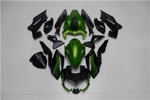 Carene stradali in abs verniciate compatibili con Kawasaki EX Ninja 400 2018 - 2022 - MXPCAV14334