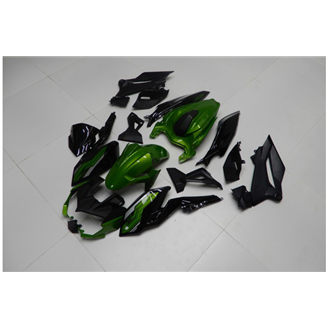 Carene stradali in abs verniciate compatibili con Kawasaki EX Ninja 400 2018 - 2022 - MXPCAV14334