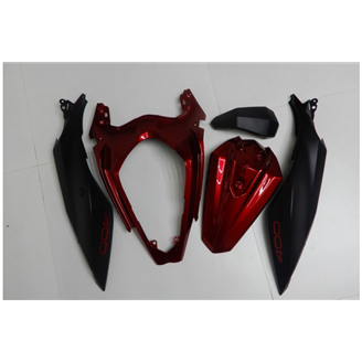 Carene stradali in abs verniciate compatibili con Kawasaki EX Ninja 400 2018 - 2022 - MXPCAV14334