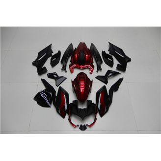 Lackierte Straße Verkleidung auf ABS kompatibel mit Kawasaki EX Ninja 400 2018 - 2022 - MXPCAV14334