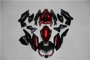 Painted street fairings in abs compatible with Kawasaki EX Ninja 400 2018 - 2022 - MXPCAV14334