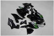 Lackierte Straße Verkleidung auf ABS kompatibel mit Kawasaki EX Ninja 400 2018 - 2022 - MXPCAV14336