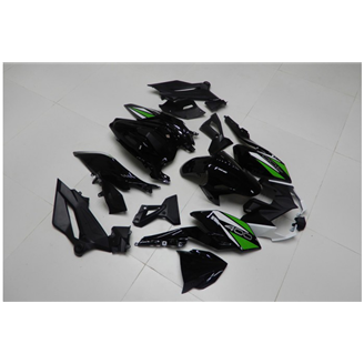 Carene stradali in abs verniciate compatibili con Kawasaki EX Ninja 400 2018 - 2022 - MXPCAV14336