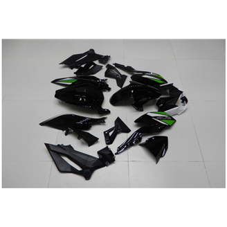 Carene stradali in abs verniciate compatibili con Kawasaki EX Ninja 400 2018 - 2022 - MXPCAV14336