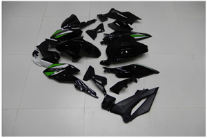 Carene stradali in abs verniciate compatibili con Kawasaki EX Ninja 400 2018 - 2022 - MXPCAV14336
