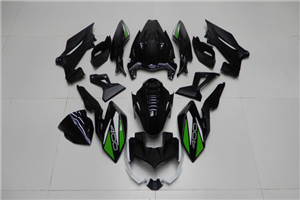Carene stradali in abs verniciate compatibili con Kawasaki EX Ninja 400 2018 - 2022 - MXPCAV14336