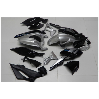 Carene stradali in abs verniciate compatibili con Kawasaki EX Ninja 400 2018 - 2022 - MXPCAV14337
