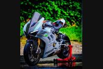 Painted street fairings in abs compatible with Ducati Panigale V4 V4S for Akrapovic exhaust 2020 -2021 - MXPCAV12702