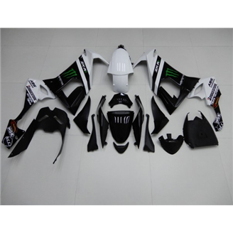 Carene stradali in abs verniciate compatibili con Kawasaki ZX10R 2008 - 2009 - MXPCAV14358