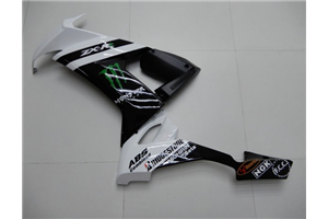 Painted street fairings in abs compatible with Kawasaki ZX10R 2008 - 2009 - MXPCAV14358