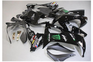 Carenados en abs pintados para la calle compatible para Kawasaki ZX10R 2008 - 2009 - MXPCAV14359