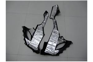 Lackierte Straße Verkleidung auf ABS kompatibel mit Kawasaki ZX10R 2008 - 2009 - MXPCAV14359