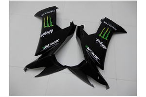 Carenados en abs pintados para la calle compatible para Kawasaki ZX10R 2008 - 2009 - MXPCAV14359