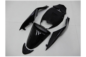 Lackierte Straße Verkleidung auf ABS kompatibel mit Kawasaki ZX10R 2008 - 2009 - MXPCAV14359