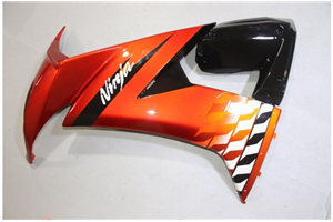 Painted street fairings in abs compatible with Kawasaki ZX10R 2008 - 2009 - MXPCAV14360