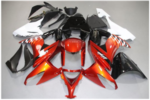 Carenados en abs pintados para la calle compatible para Kawasaki ZX10R 2008 - 2009 - MXPCAV14360