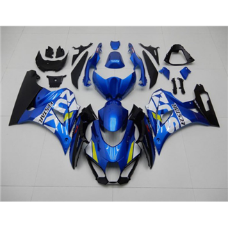 Painted street fairings in abs compatible with Suzuki Gsxr 1000 2017 - 2022 - MXPCAV14362