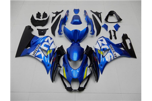 Carene stradali in abs verniciate compatibili con Suzuki Gsxr 1000 2017 - 2022 - MXPCAV14362