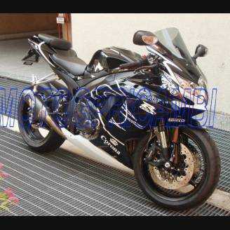 Painted street fairings in abs compatible with Suzuki Gsxr 600/750 2006 - 2007 - MXPCAV2170