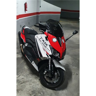 Carenage en abs pour la roue avec peinture compatible avec Yamaha T Max 530 2015 - 2016 - MXPCYT14368