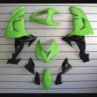 Carene stradali in abs verniciate compatibili con Kawasaki ZX10R 2006 - 2007 - MXPCAV2173