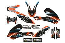 Sticker set compatible with per KTM 690 SMC 2008-2011 - MXPKAD14397