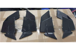 Ailerons gauche et droit en carbone pour Bmw M 1000 RR 2021 - 2022 - MXPCAV14419