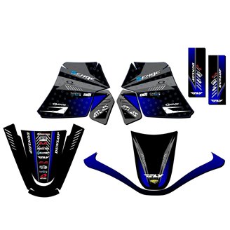 Kit Autocollants compatible avec per YAMAHA PW 50 1996 - 2018 - MXPKAD14505