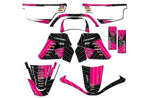 Kit Autocollants compatible avec per YAMAHA PW 50 1996 - 2018 - MXPKAD14506