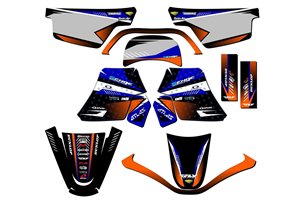 Sticker set compatible with per YAMAHA PW 50 1996 - 2018 - MXPKAD14507