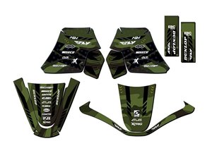 Aufkleber Satz kompatibel mit per YAMAHA PW 50 1996 - 2018 - MXPKAD14508